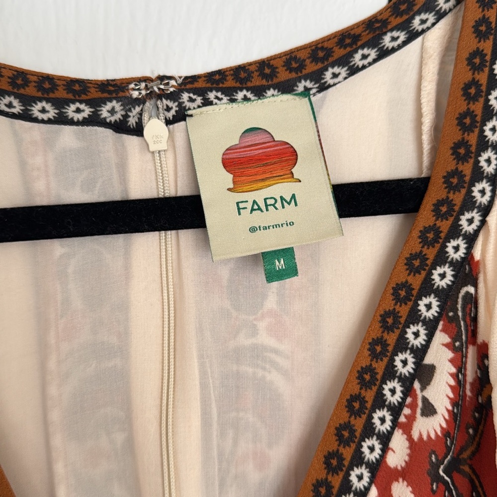 Farm Rio Long Sleeve Maxi Dress - Picture 5 of 6